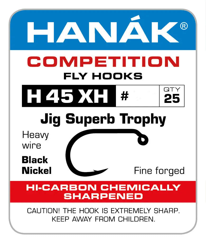 Hanák H45XH - Jig Superb Trophy microbarb krókar Hanák Competition
