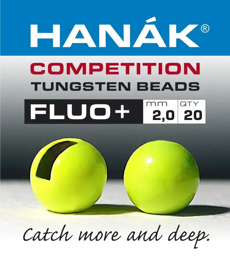 Hanák Tungsten Fluo+ Beads kúlur Hanák Competition