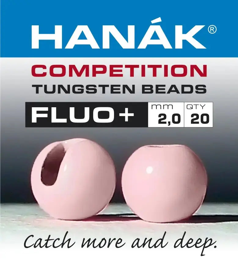 Hanák Tungsten Fluo+ Beads kúlur Hanák Competition