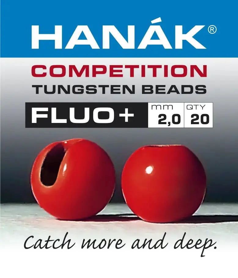 Hanák Tungsten Fluo+ Beads kúlur Hanák Competition
