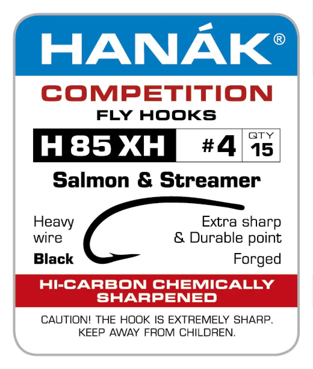 Hanák H85XH - Salmon & Streamer krókar Hanák Competition