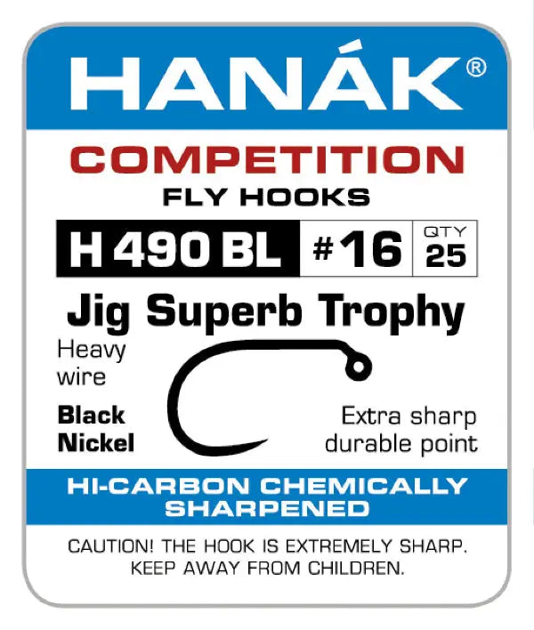 Hanák H490BL - Jig Superb Trophy krókar Hanák Competition