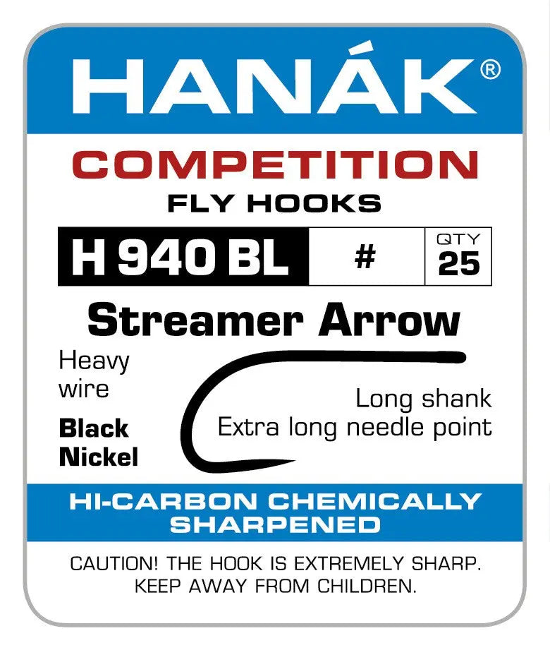Hanák H940BL - Streamer Arrow krókar Hanák Competition
