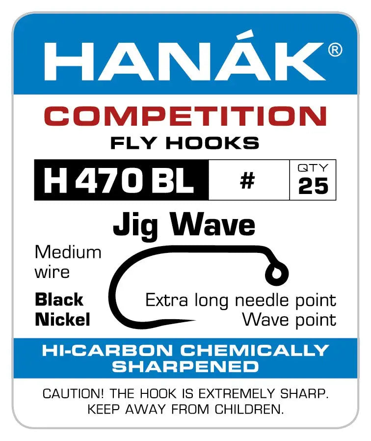 Hanák H470BL - Jig Wave krókar Hanák Competition