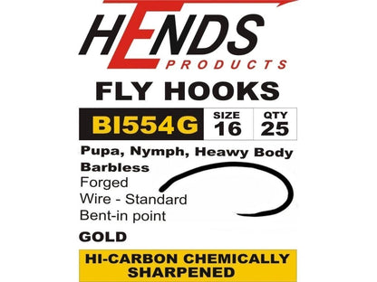 Hends BL554G - Pupa, Nymph