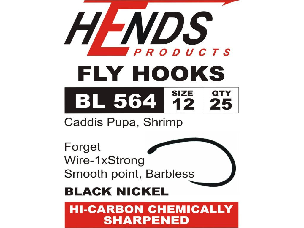 Hends BL564 - Caddis, Pupa, Shrimp