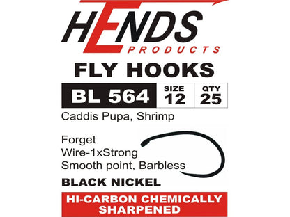 Hends BL564 - Caddis, Pupa, Shrimp