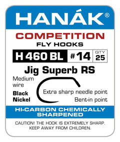 Hanák H460BL - Jig Superb RS krókar Luboš Roza Hanák Competition
