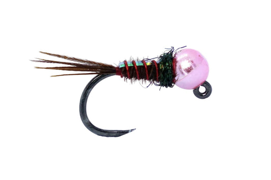 Roza’s Pink PT Nymphing Iceland