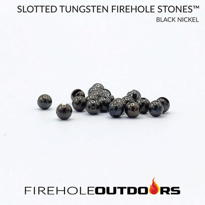 Firehole Stones™ Slotted Tungsten - kúlur með rauf -24stk Firehole Outdoors™