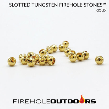 Firehole Stones™ Slotted Tungsten - kúlur með rauf -24stk Firehole Outdoors™