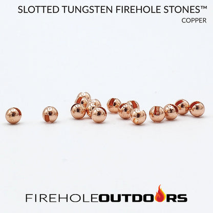 Firehole Stones™ Slotted Tungsten - kúlur með rauf -24stk Firehole Outdoors™