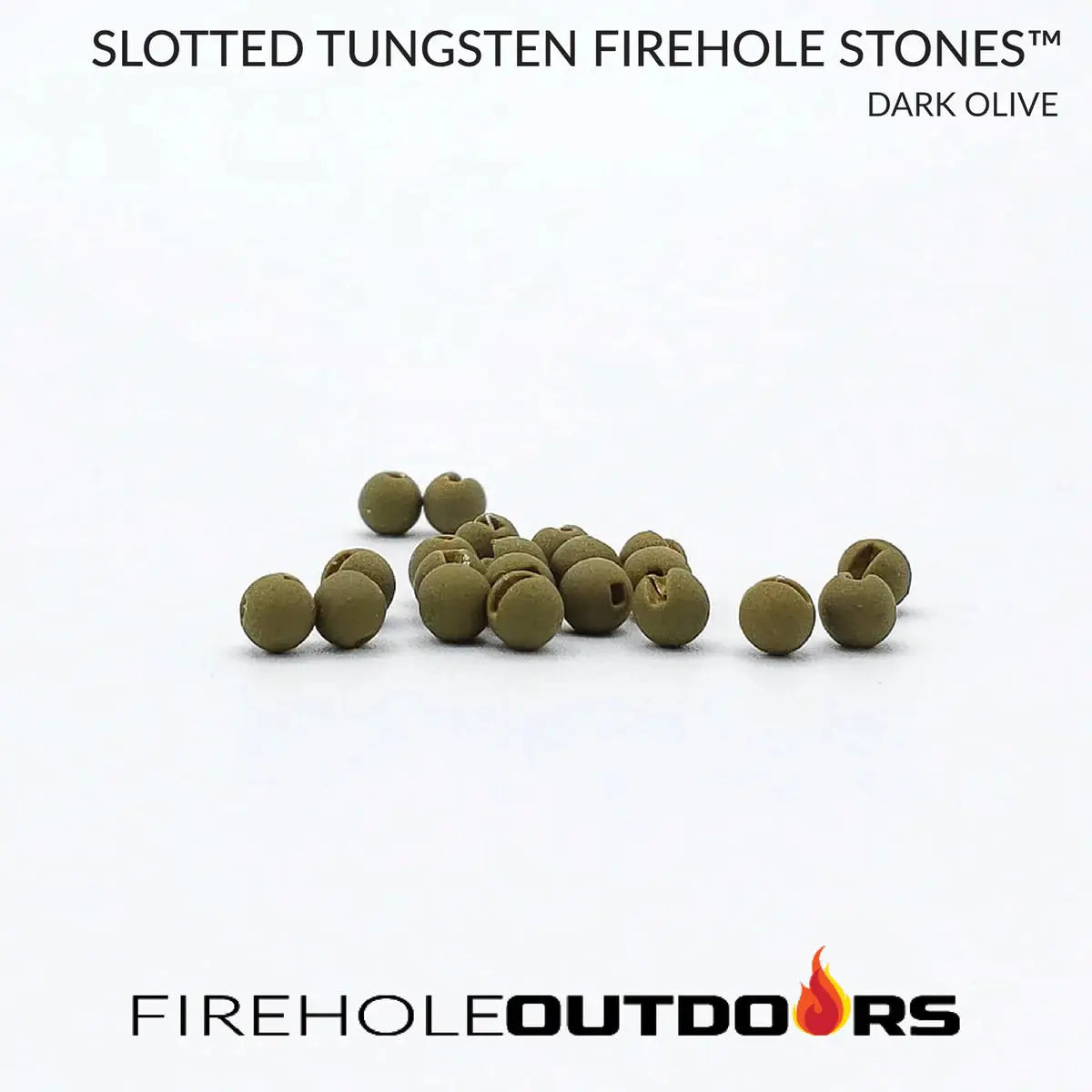 Firehole Stones™ Slotted Tungsten - kúlur með rauf -24stk Firehole Stones™