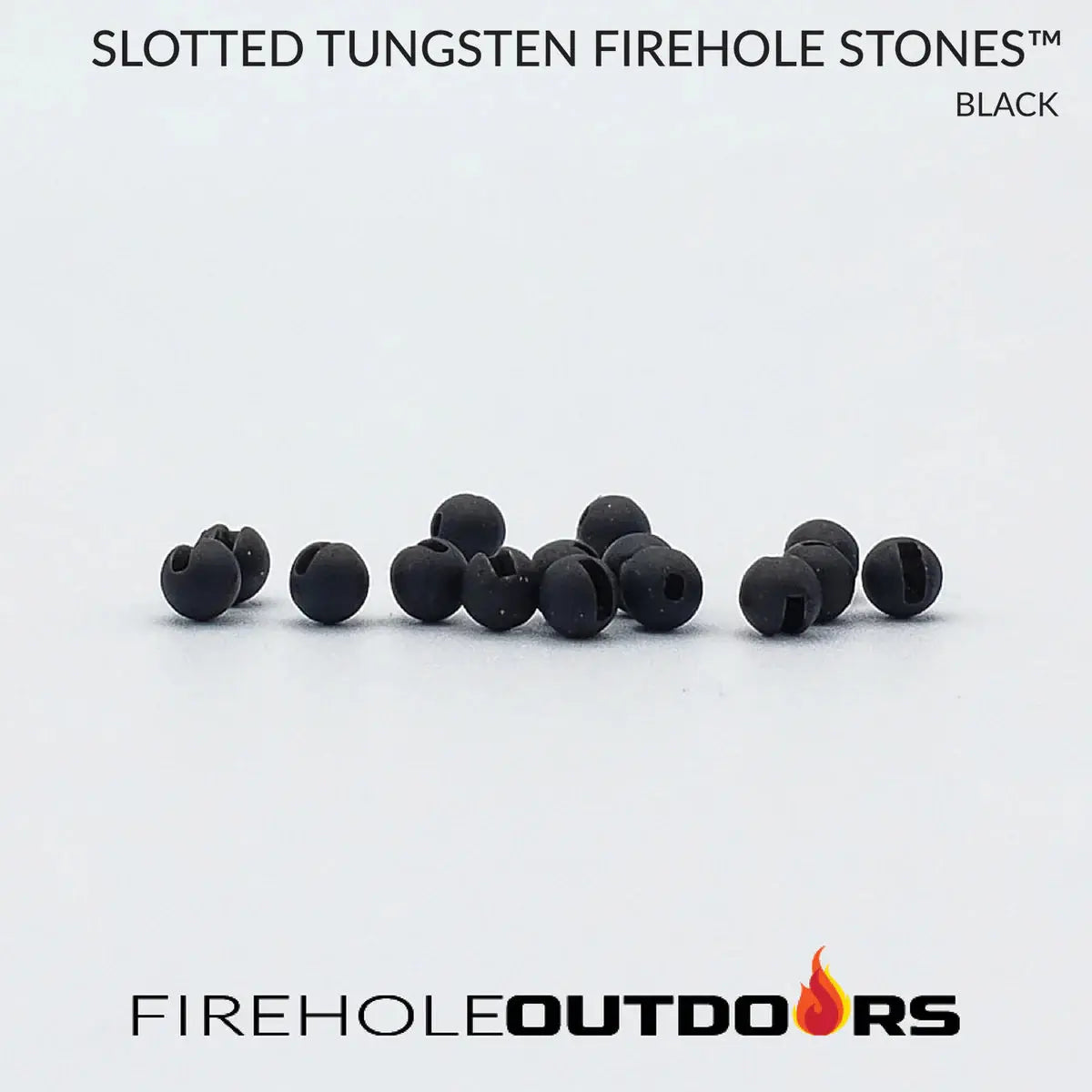Firehole Stones™ Slotted Tungsten - kúlur með rauf -24stk Firehole Stones™