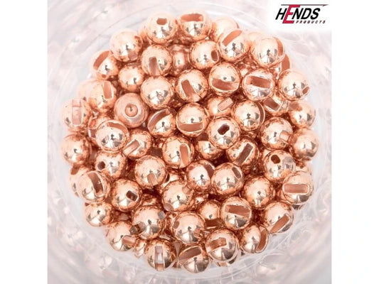 Slotted Tungsten Beads Copper